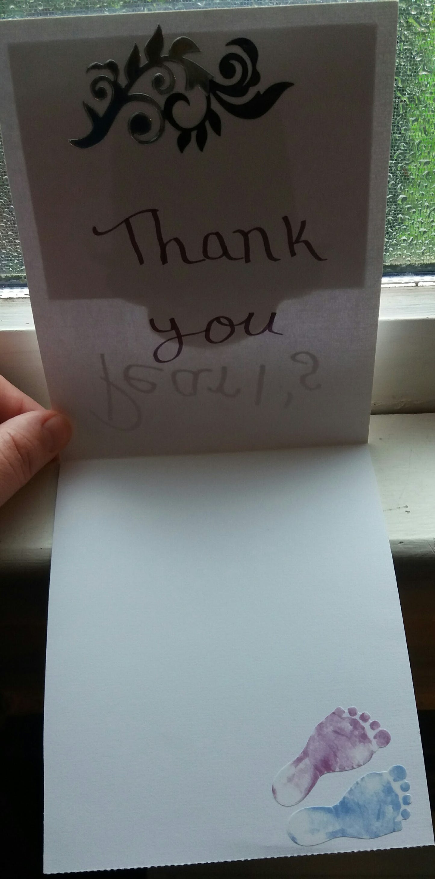 Thank you card